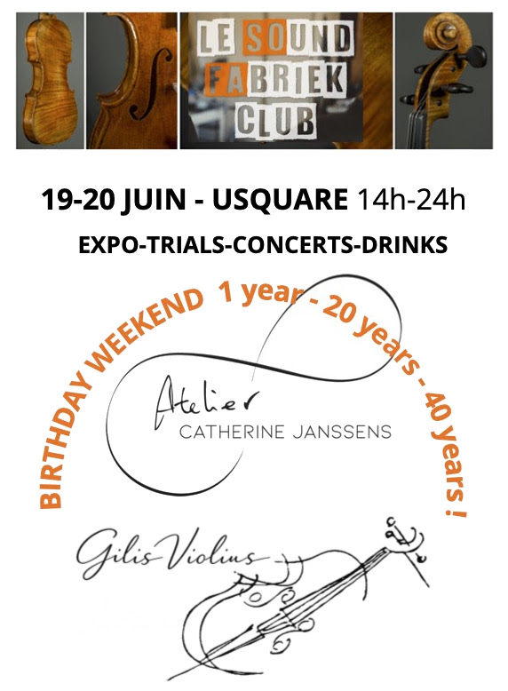 Post thumbnail Instruments du quatuor / Expo-Trials-Concerts-Drinks